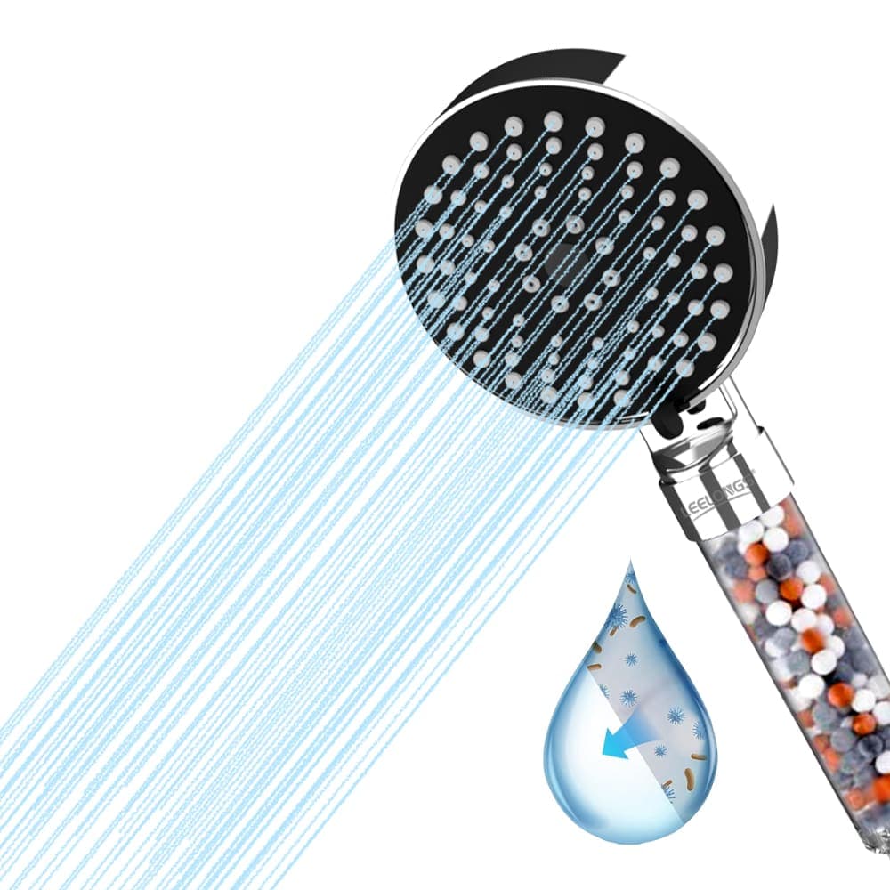 Galaxy Sediment beads Filter Shower Head